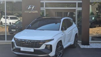 77240 : Hyundai Melun - CAP FOURNIER - HYUNDAI TUCSON N Line Executive - TUCSON IV - Blanc - Boîte automatique - Essence / Courant électrique
