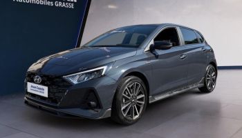 06130 : Hyundai Grasse - Garage Jean Cauvin - HYUNDAI i20 N Line Creative - i20 III - Noir - Boîte manuelle - Essence sans plomb