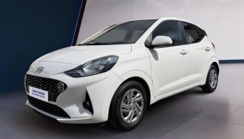 06130 : Hyundai Grasse - Garage Jean Cauvin - HYUNDAI i10 Intuitive - i10 III - Blanc - Boîte automatisée - Essence sans plomb