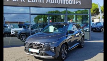 56000 : Hyundai Vannes - Park Lann Automobiles - HYUNDAI Tucson - Tucson - Dark Knight Métal - Transmission intégrale - Hybride rechargeable : Essence/Electrique