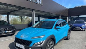64100 : Hyundai Bayonne - Oceanic Auto - HYUNDAI Kona - Kona - Bleu - Traction - Hybride : Essence/Electrique