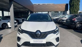 64100 : Hyundai Bayonne - Oceanic Auto - RENAULT Captur - Captur - Blanc Nacré - Traction - Hybride rechargeable : Essence/Electrique