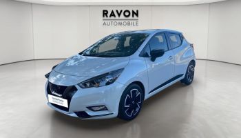 42100 : Hyundai Saint-Etienne - Ravon Automobile - NISSAN MICRA 2021.5 Made in France - MICRA V - Gris - Boîte manuelle - Essence sans plomb