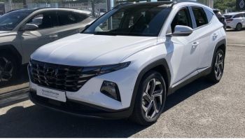 87280 : Hyundai - Groupe Clim - Limoges - HYUNDAI Tucson - Tucson - Atlas White - Traction - Hybride : Essence/Electrique