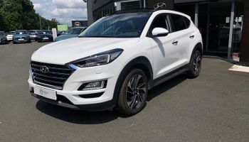 49070 : Hyundai Angers - Oceane Automobiles - HYUNDAI TUCSON Executive - TUCSON III - Blanc - Boîte séquentielle - Diesel
