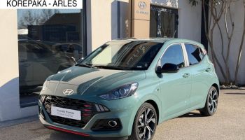 13200 : HYUNDAI Arles - Lexa Automobile - HYUNDAI i10 N Line - i10 III - Vert - Boîte manuelle - Essence sans plomb