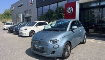04100 : Hyundai Manosque - Pedinielli - FIAT 500 NOUVELLE Action Plus - 500 III - GLACIER BLUE - Automate à fonct. Continu - Courant électrique