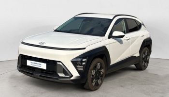 38300 : Hyundai Bourgoin-Jallieu - Groupe Central Autos - HYUNDAI KONA Executive - KONA II - Blanc - Automate sequentiel - Essence / Courant électrique