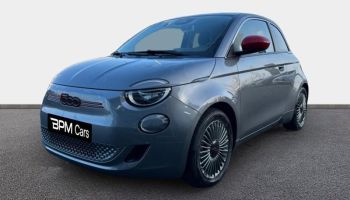 36000 : Hyundai Châteauroux - BPM Cars - FIAT 500 - 500 - Gris - Traction - Electrique