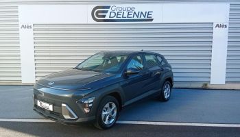30100 : Hyundai Alès - Auto Hall - HYUNDAI KONA Intuitive - KONA II - DENIM BLUE - Automate sequentiel - Essence / Courant électrique