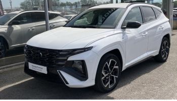 87280 : Hyundai Limoges - Motors Cars - HYUNDAI Tucson - Tucson - Serenity White Métal - Traction - Hybride : Essence/Electrique