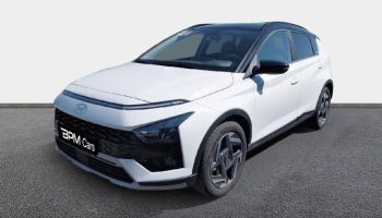 18230 : Hyundai Bourges - BPM Cars - HYUNDAI Bayon - Bayon - Atlas White Métal/Toit+rétros Black - Traction - Essence