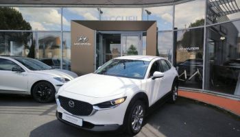 19100 : Hyundai Brive-la-Gaillarde - Garage Pouget - MAZDA CX-30 - CX-30 - Snowflake White Pearl Mica - Traction - Essence/Micro-Hybride