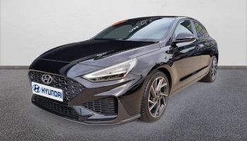 42100 : Hyundai Saint-Etienne - Ravon Automobile - HYUNDAI i30 FASTBACK N Line - i30 III - NOIR - Boîte séquentielle - Essence sans plomb