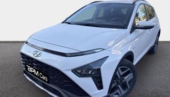 92250 : Hyundai La Garenne-Colombes - BPM Cars - HYUNDAI Bayon - Bayon - Atlas White Métal - Traction - Essence