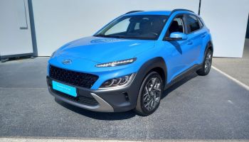 30100 : Hyundai Alès - Auto Hall - HYUNDAI KONA HYBRID Intuitive - KONA - Bleu - Automate sequentiel - Essence / Courant électrique