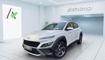 75013 : Hyundai Paris 13 - BPM Cars - HYUNDAI Kona - Kona - Atlas White - Traction - Hybride : Essence/Electrique