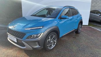 33110 : Hyundai Bordeaux Nord Le Bouscat - Sipa Automobiles - HYUNDAI KONA HYBRID Creative - KONA HYBRID (10/2020) - BLEU CLAIR - Automate sequentiel - Essence / Courant électrique