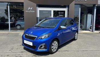 28600 : Hyundai Chartres - Alliance Automobile - PEUGEOT 108 - 108 - Bleu Calvi (M) - Traction - Essence