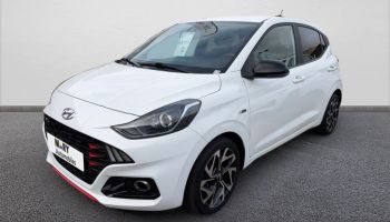 76000 : Hyundai Rouen - JFC by Mary Automobiles - HYUNDAI i10 N Line - i10 III - ATLAS WHITE - Boîte manuelle - Essence sans plomb