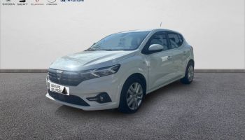 13730 : Hyundai Marignane - Cap Milanesio - DACIA SANDERO Confort - SANDERO III - Blanc - Boîte manuelle - Essence sans plomb