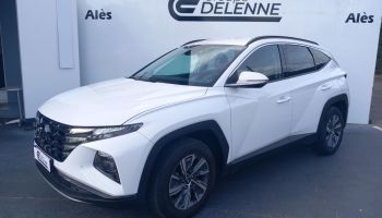 30100 : Hyundai Alès - Auto Hall - HYUNDAI TUCSON Creative - TUCSON IV - Blanc - Boîte automatique - Essence / Courant électrique