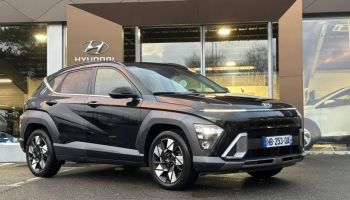 29000 : Hyundai Quimper - Iroise Automobiles - HYUNDAI Kona - Kona - Abyss Black perlé métallisé - Traction - Hybride : Essence/Electrique