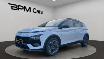 36000 : Hyundai Châteauroux - BPM Cars - HYUNDAI Bayon - Bayon - Atlas White Métal/Toit+rétros Black - Traction - Essence