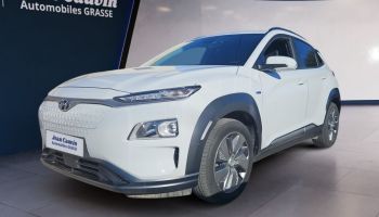 06130 : Hyundai Grasse - Garage Jean Cauvin - HYUNDAI KONA ELECTRIC Creative - KONA ELECTRIQUE - Blanc - Automate à fonct. Continu - Courant électrique