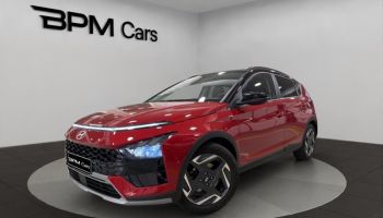 92130 : Hyundai ISSY-LES-MOULINEAUX - BPM Cars - HYUNDAI Bayon - Bayon - Dragon Red Métal/Toit+rétros Black - Traction - Essence