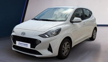 06130 : Hyundai Grasse - Garage Jean Cauvin - HYUNDAI i10 Intuitive - i10 III - Blanc - Boîte manuelle - Essence sans plomb