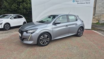 33110 : Hyundai Bordeaux Nord Le Bouscat - Sipa Automobiles - PEUGEOT 208 Allure - 208 (06/2019-09/2023) - GRIS CLAIR - Boîte manuelle - Essence sans plomb