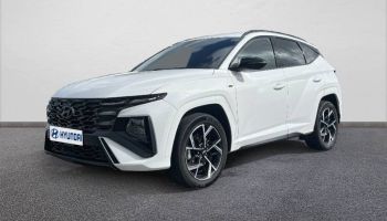 42100 : Hyundai Saint-Etienne - Ravon Automobile - HYUNDAI TUCSON N Line Creative - TUCSON IV - BLANC - Boîte automatique - Essence / Courant électrique