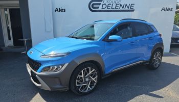 30100 : Hyundai Alès - Auto Hall - HYUNDAI KONA HYBRID Executive - KONA - Bleu - Automate sequentiel - Essence / Courant électrique