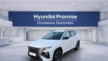 29200 : Hyundai Brest - Iroise Automobiles - HYUNDAI Tucson - Tucson - Serenity White Métal - Traction - Hybride : Essence/Electrique