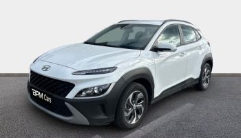 45200 : Hyundai Montargis - BPM Cars - HYUNDAI Kona - Kona - Atlas White - Traction - Hybride : Essence/Electrique