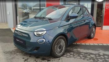 50000 : Hyundai Saint-Lô - GCA - FIAT 500 - 500 - Bleu ocean - Traction - Electrique
