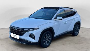 38300 : Hyundai Bourgoin-Jallieu - CENTRAL MOTOR LYON - HYUNDAI TUCSON Creative - TUCSON IV - Blanc - Boîte automatique - Essence / Courant électrique