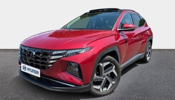 44600 : Hyundai Saint-Nazaire - Pacific Cars - HYUNDAI Tucson - Tucson - Sunset Red Métal - Transmission intégrale - Hybride rechargeable : Essence/Electrique
