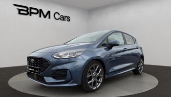 45200 : Hyundai Montargis - BPM Cars - FORD Fiesta - Fiesta - Bleu Azur métallisée - Traction - Essence/Bioethanol