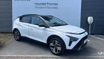 14100 : Hyundai Lisieux - Trajectoire Automobiles - HYUNDAI Bayon - Bayon - Atlas White/Toit/rétros Black - Traction - Essence/Micro-Hybride