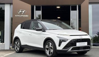 29000 : Hyundai Quimper - Iroise Automobiles - HYUNDAI Bayon - Bayon - Atlas White/Toit/rétros Black - Traction - Essence/Micro-Hybride