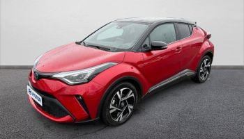 35510 : Hyundai Rennes - GCA - TOYOTA C-HR - C-HR - Bi-ton rouge intense / toit noir - Traction - Hybride : Essence/Electrique
