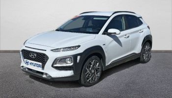 42100 : Hyundai Saint-Etienne - Ravon Automobile - HYUNDAI KONA HYBRID Intuitive - KONA - BLANC - Automate sequentiel - Essence / Courant électrique