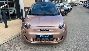 04100 : Hyundai Manosque - Pedinielli - FIAT 500e 3+1 Icône - 500 III - Rouge - Automate à fonct. Continu - Courant électrique