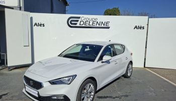 30100 : Hyundai Alès - Auto Hall - SEAT LEON Copa - LEON IV - Blanc - Automate sequentiel - Essence sans plomb