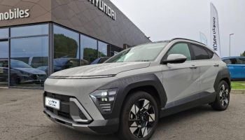 56000 : Hyundai Vannes - Park Lann Automobiles - HYUNDAI Kona - Kona - Cyber Gray métallisé - Traction - Hybride : Essence/Electrique