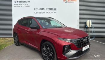 14100 : Hyundai Lisieux - Trajectoire Automobiles - HYUNDAI Tucson - Tucson - Rouge - Traction - Hybride : Essence/Electrique