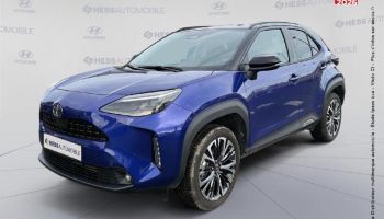 51100 : Hyundai Reims - HESS Automobile - TOYOTA Yaris Cross - Yaris Cross - Bleu Genièvre/Toit Noir Métallisé - Traction - Hybride : Essence/Electrique
