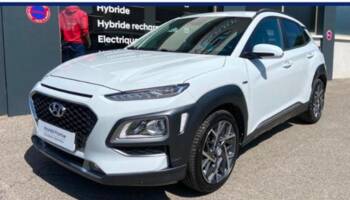 06130 : Hyundai Grasse - Garage Jean Cauvin - HYUNDAI Kona - Kona - BLANC METAL - Traction - Hybride : Essence/Electrique